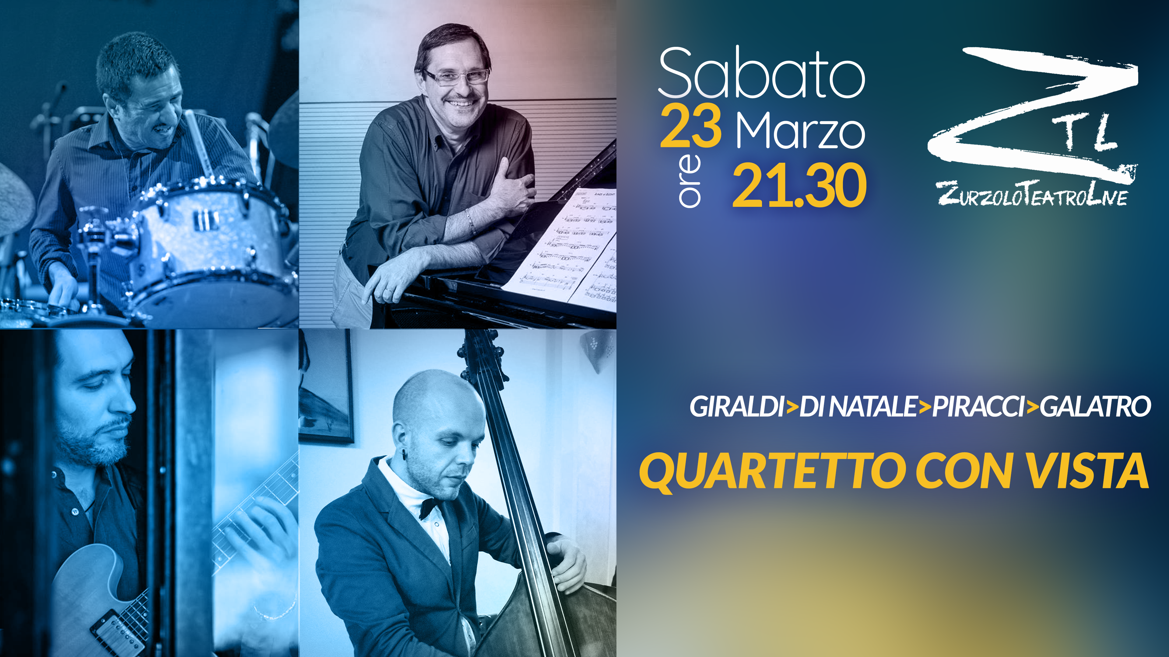 23/03/2019 – GIRALDI>DI NATALE>PIRACCI>GALATRO “QUARTETTO CON VISTA”