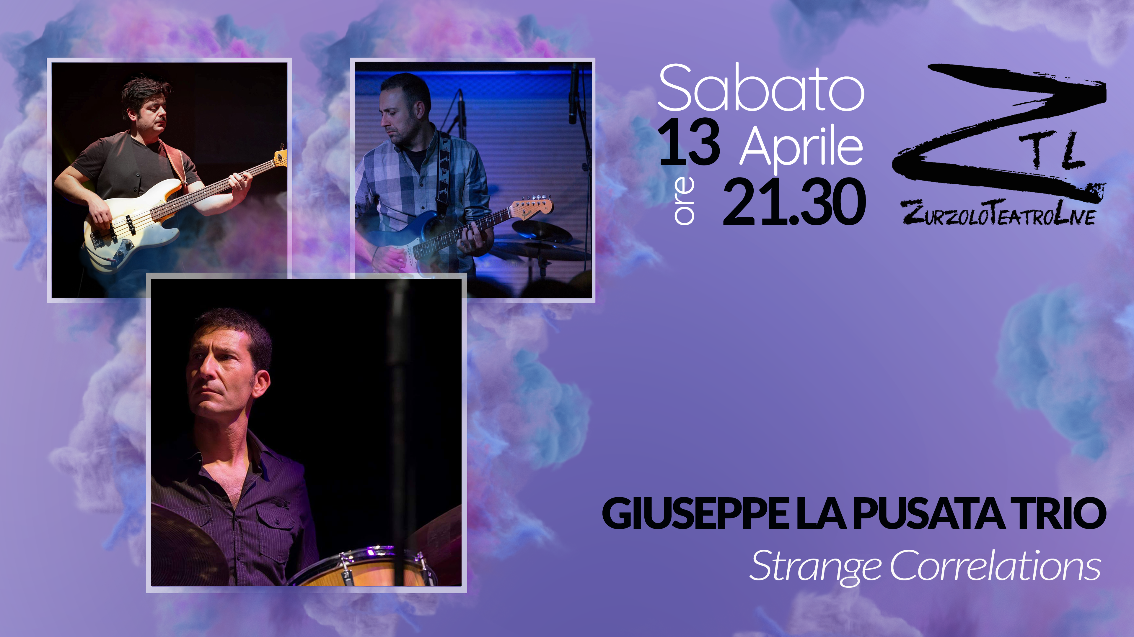 Scopri di più sull'articolo 13/04/2019 – Giuseppe La Pusata Trio