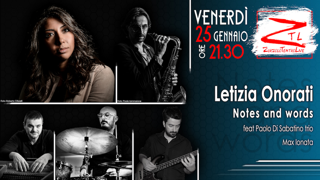 25/01/2019 – Letizia Onorati ft Paolo Di Sabatino Trio e Max Ionata