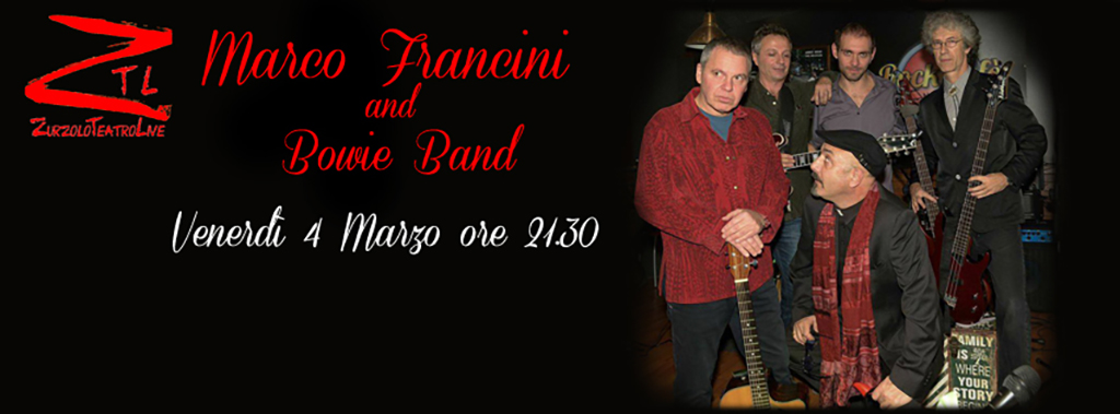 04/03/2016 – Marco Francini and Bowie Band