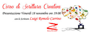 18/11/2016 – Presentazione Corso di Scrittura Creativa