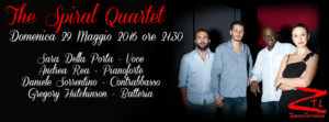Scopri di più sull'articolo 29/05/2016 – THE SPIRAL QUARTET