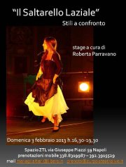 03/02/2013 – Stage di saltarello laziale