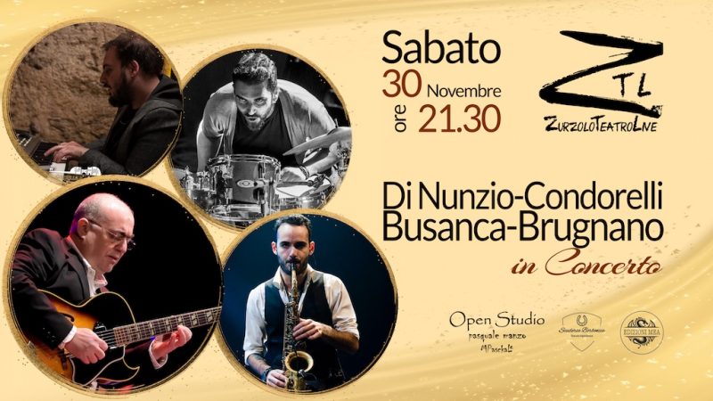 30/11/2019 – Di Nunzio-Condorelli-Busanca-Brugnano in Concerto