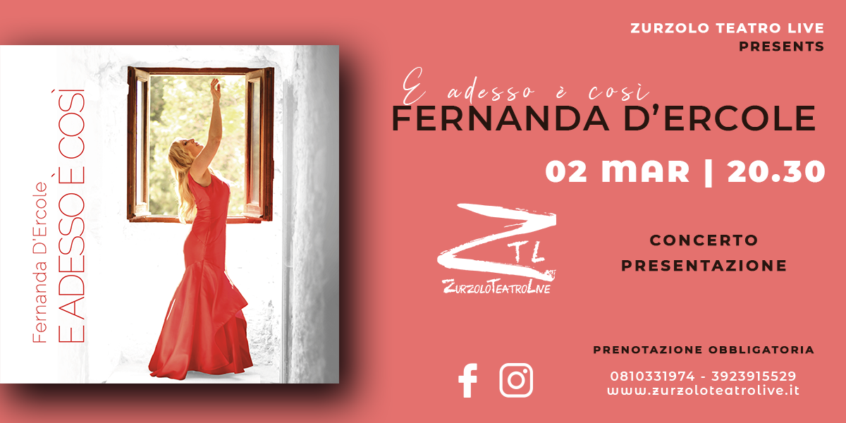 Scopri di più sull'articolo 02.03.2024 Fernanda D’Ercole presenta “E adesso è così”