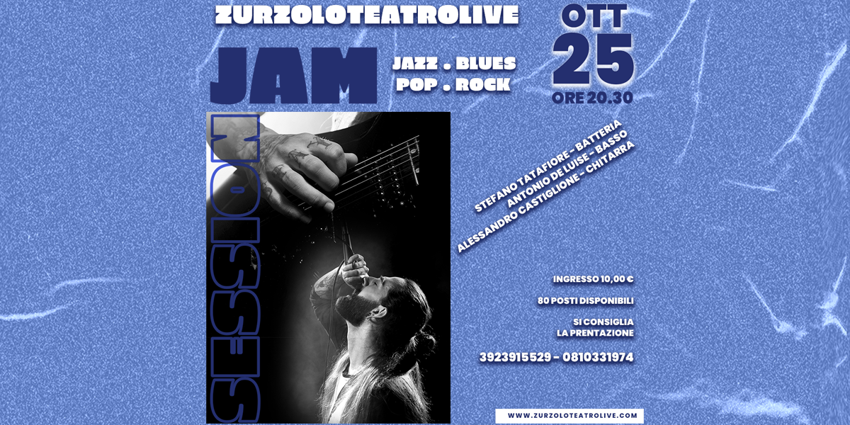 Scopri di più sull'articolo 25.10.2024 Jam Session Night!
