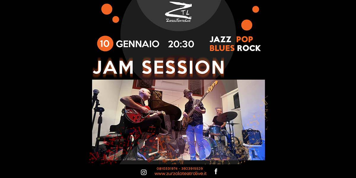 Scopri di più sull'articolo 10.01.2025 Jam Session Night!