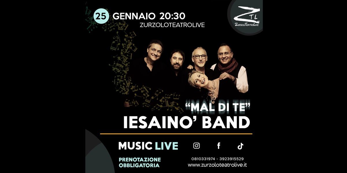 25.01.2025 “Mal di Te” IESAINO’ di Giulia Maglione!